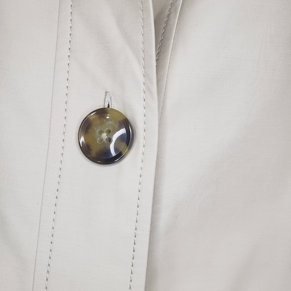 NWT Kate Spade Scalloped Edge Belted Trench Coat - Picture 7 of 16